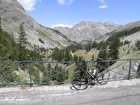 Col de la Cayolle from Barcelonnette