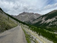 Col de la Cayolle from Barcelonnette