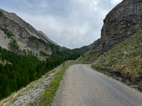 Col de la Cayolle from Barcelonnette