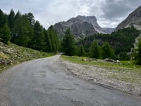 Col de la Cayolle from Barcelonnette