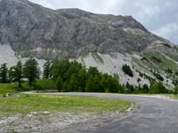Col de la Cayolle from Barcelonnette
