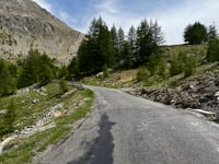 Col de la Cayolle from Barcelonnette