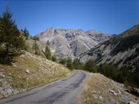 Col de la Cayolle from Barcelonnette