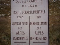 Col de la Cayolle from Barcelonnette