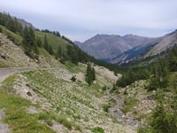 Col de la Cayolle from Barcelonnette