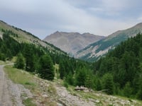 Col de la Cayolle from Barcelonnette