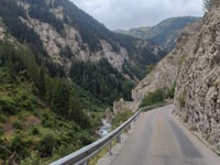 Col de la Cayolle from Barcelonnette