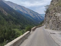 Col de la Cayolle from Barcelonnette