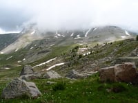 Col de la Cayolle from Barcelonnette