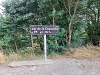 Col de la Chaudière von Bourdeaux