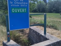 Col de la Chaudière von Bourdeaux