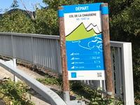 Col de la Chaudière desde Saillans