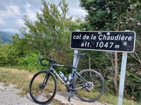 Col de la Chaudière from Saillans