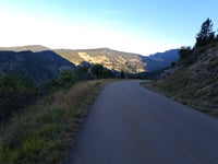 Col de la Chaudière desde Saillans