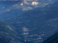 Col de la Coche desde Moûtiers