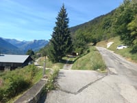 Col de la Coche von Moûtiers