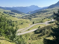 Col de la Colombière von Le Grand Bornand