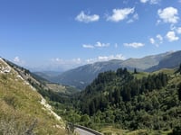 Col de la Colombière von Le Grand Bornand