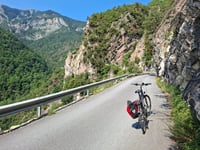 Col de la Couillole from Saint-Sauveur-sur-Tinée