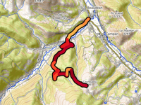 Col de la Courade z Baudéan