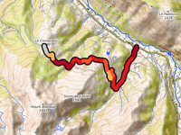 Col de la Courade z Rimoula
