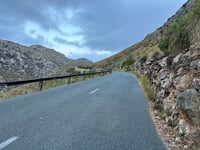 Coll de la Creueta vanuit Port de Pollença