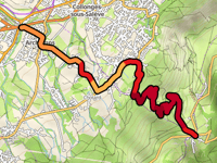 Col de la Croisette vanuit Archamps