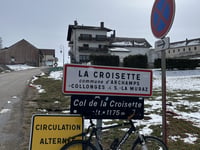 Col de la Croisette from Collonges-sous-Salève via Le Coin
