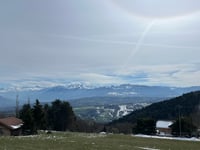 Col de la Croisette from Collonges-sous-Salève via Le Coin