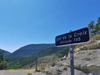 Col de la Croix von Beaufort sur Gervanne