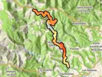 Col de la Croix Blanche from Chambonas via Saint Pierre Saint Jean
