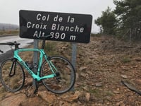 Col de la Croix Blanche from Chambonas