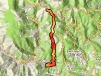 Col de la Croix Blanche da Malarce-sur-Thines