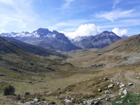 Col de la Croix-de-Fer from Barrage du Verney / Allemont