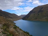 Col de la Croix-de-Fer from Barrage du Verney / Allemont