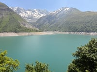 Col de la Croix-de-Fer da Barrage du Verney / Allemont