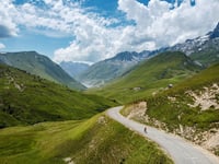 Col de la Croix-de-Fer vanuit Barrage du Verney / Allemont
