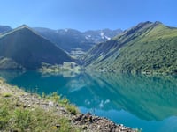 Col de la Croix-de-Fer von Barrage du Verney / Allemont