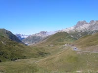 Col de la Croix-de-Fer from Barrage du Verney / Allemont