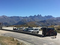 Col de la Croix-de-Fer from Barrage du Verney / Allemont