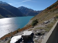 Col de la Croix-de-Fer von Barrage du Verney / Allemont