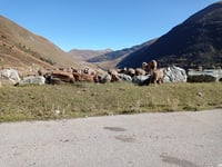Col de la Croix-de-Fer von Barrage du Verney / Allemont
