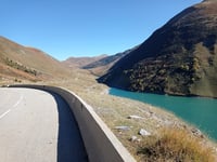 Col de la Croix-de-Fer von Barrage du Verney / Allemont