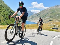Col de la Croix-de-Fer von Barrage du Verney / Allemont