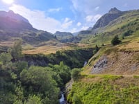 Col de la Croix-de-Fer von Barrage du Verney / Allemont