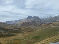Col de la Croix-de-Fer from Barrage du Verney / Allemont