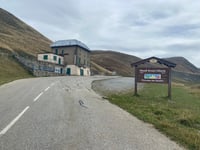 Col de la Croix-de-Fer from Barrage du Verney / Allemont