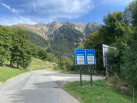 Col de la Croix-de-Fer from Barrage du Verney / Allemont