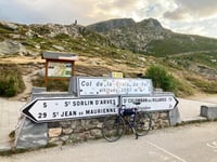 Col de la Croix-de-Fer from Barrage du Verney / Allemont