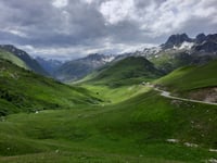 Col de la Croix-de-Fer vanuit Barrage du Verney / Allemont